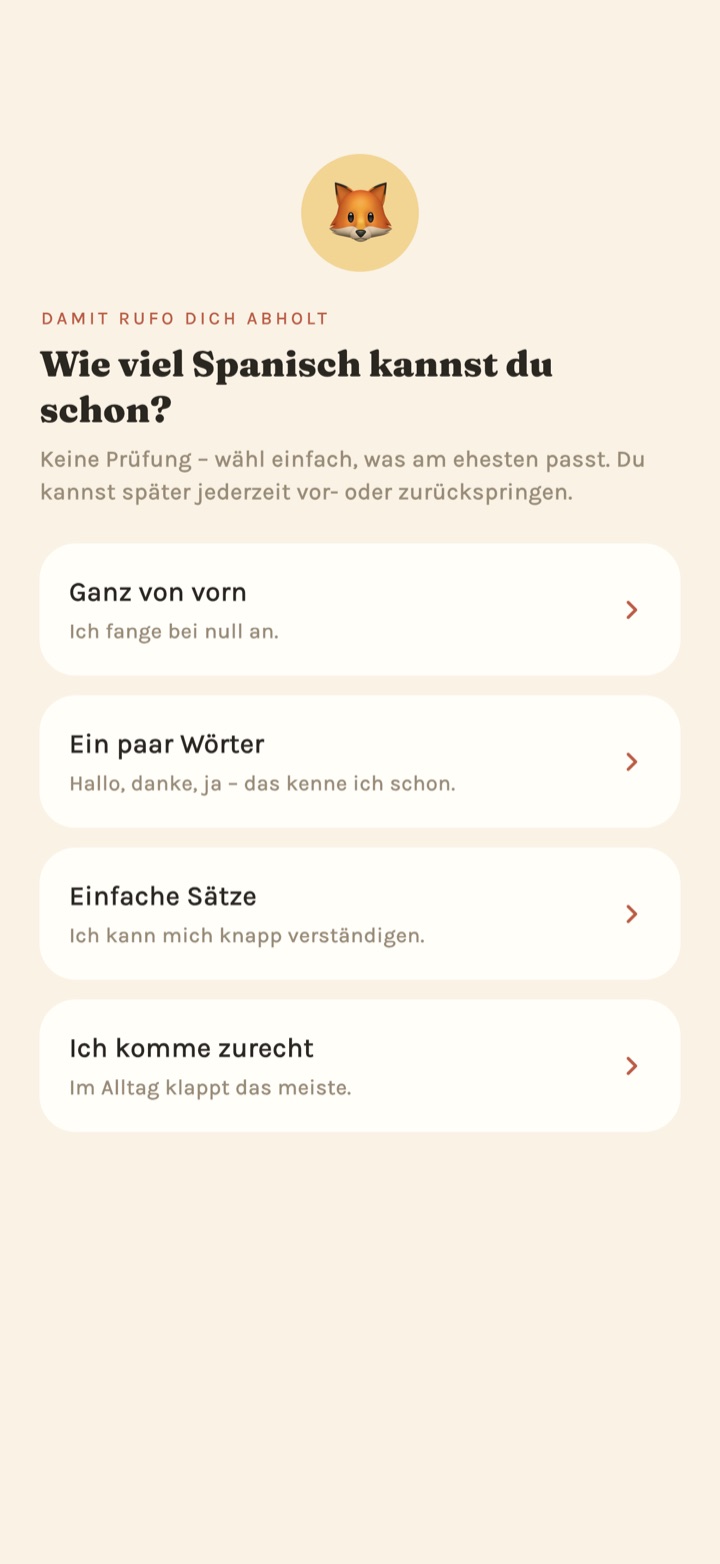 Sanfte Einstufung